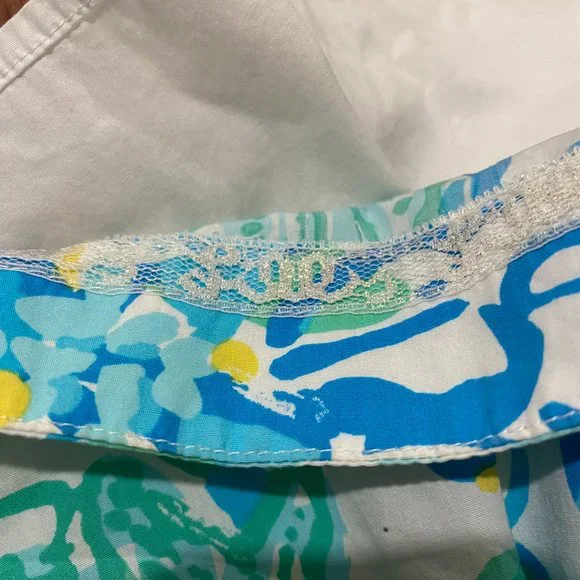 Lilly Pulitzer mini sun dress Sz 12 - Picture 9 of 9